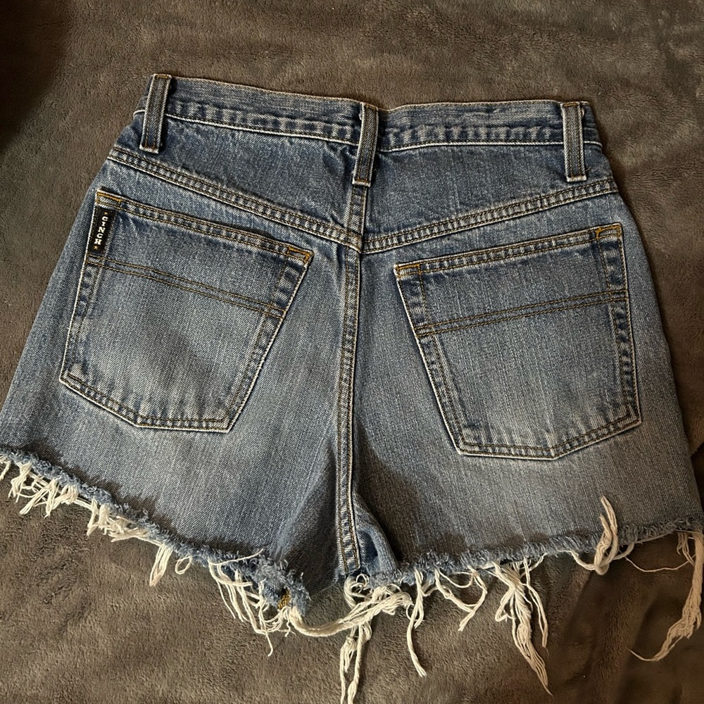 Cinch cut off shorts